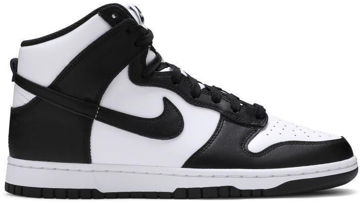 Size 8.5 - Nike Dunk High Black White Leather (DD1399-105)