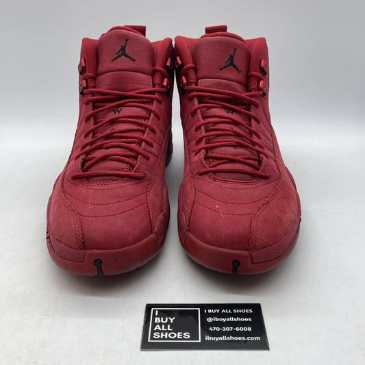 Size 11.5 - Air Jordan 12 Retro Gym Red Black Suede (130690-601)