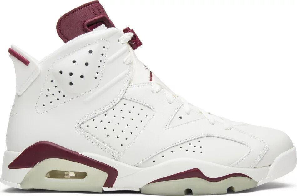 Size 9.5 - Air Jordan 6 Retro 2015 Maroon (384664-116)