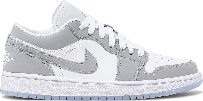 Size 11W - Air Jordan 1 Low White Wolf Grey (DC0774-105)