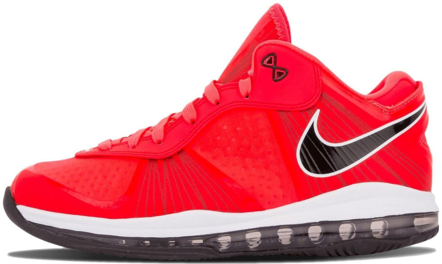 Size 13 - Nike LeBron 8 V/2 Low Solar Red (456849-600)