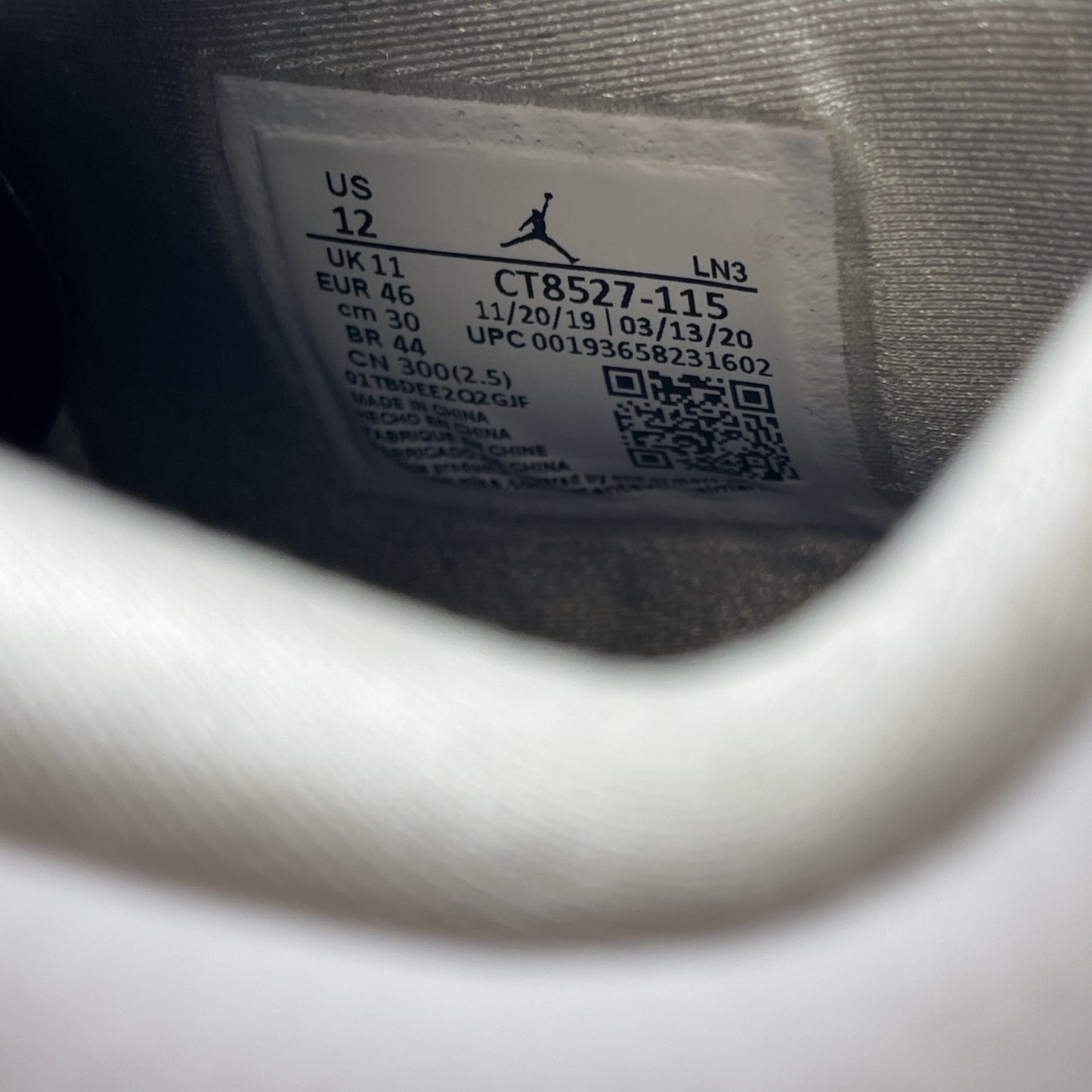 Size 12 - Jordan 4 Retro Mid Purple Metallic White Leather (CT8527-115)