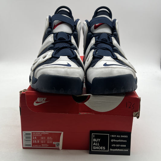 Size 14 - Nike Air More Uptempo 2016 Olympic (414962-104)