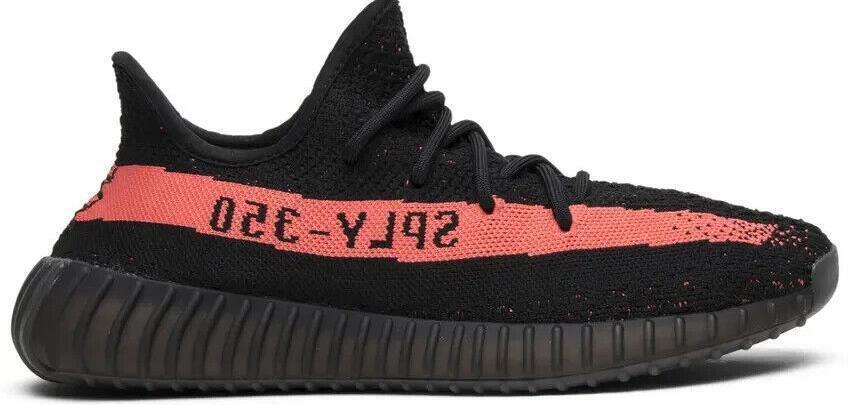 Size 12 - adidas Yeezy Boost 350 V2 Low Red Stripe (BY9612)
