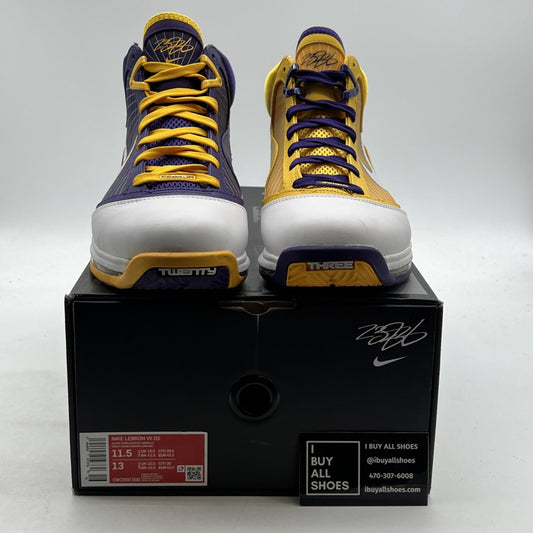 Size 11.5 - Nike LeBron 7 QS Media Day (CW2300-500)