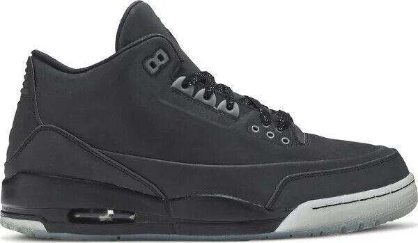 Size 9.5 - Air Jordan 3 5Lab3 Reflective Black (631603-010
