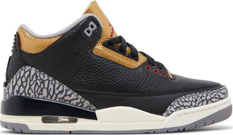 Size 11 - Air Jordan 3 Retro Mid Black Gold W (CK9246-067)