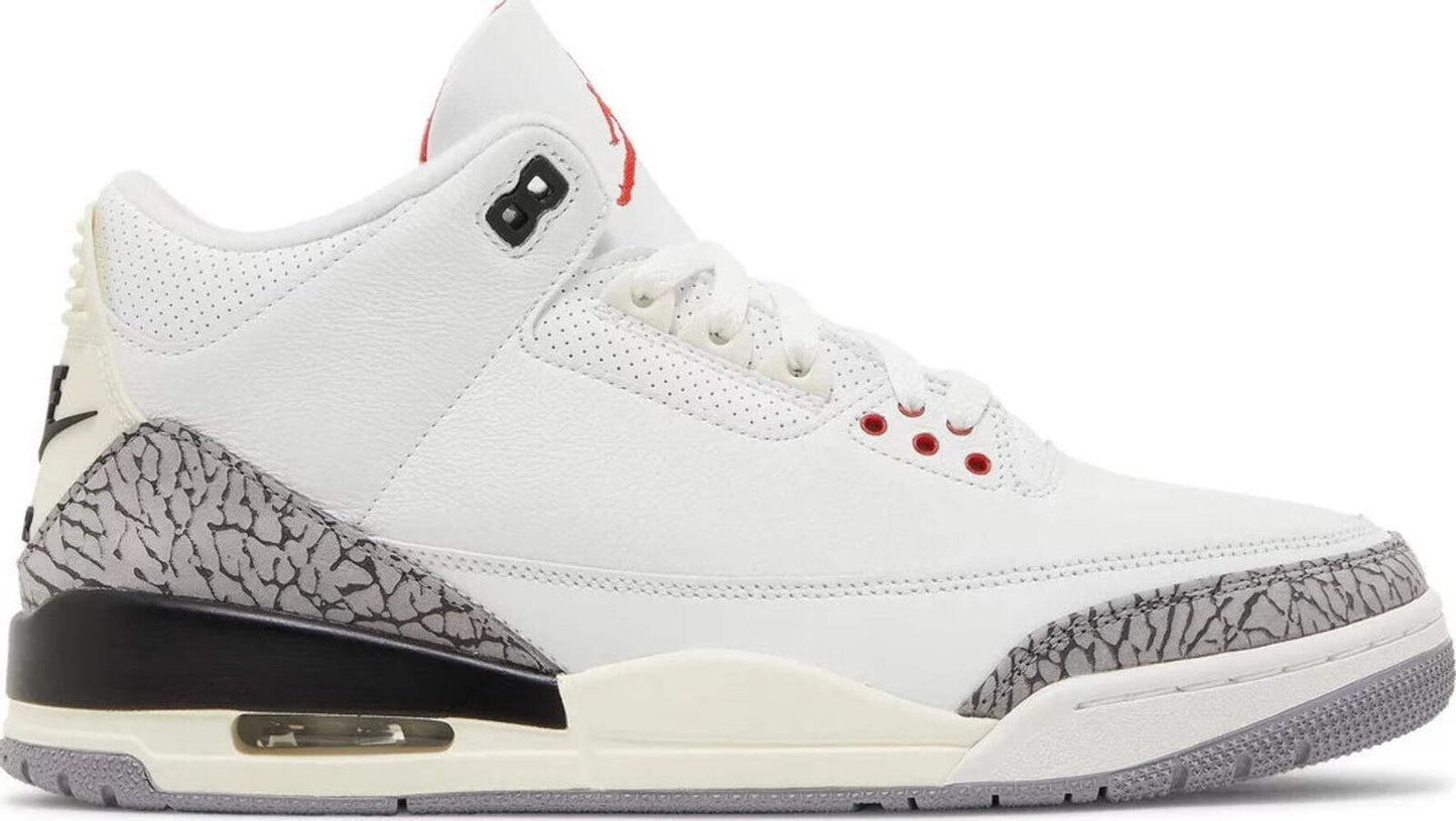 Size 9 - Air Jordan 3 Retro Mid White Cement Reimagined (DN3707-100)