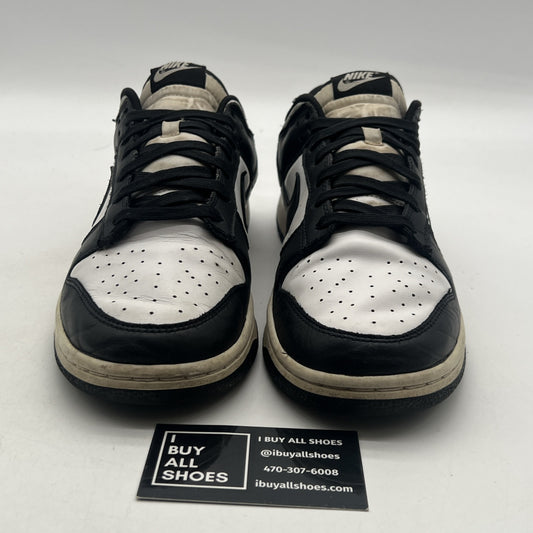 Size 10 - Nike Dunk Low Black White (DD1391-100)