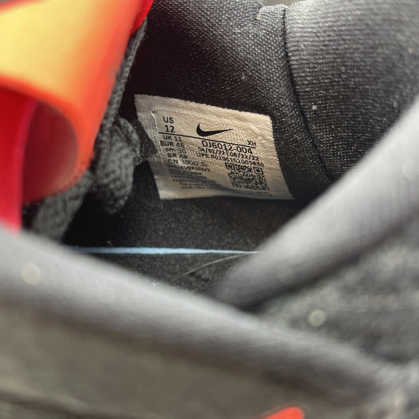 Size 12 - Nike Kyrie 5 Low Black Bright Crimson Red Suede Leather (DJ6012-004)