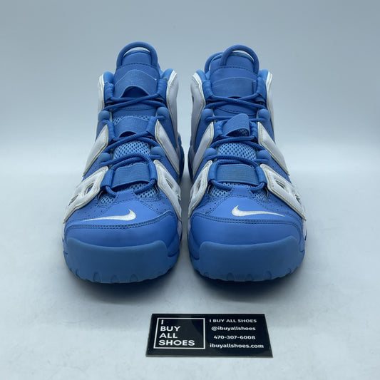 Size 11 - Nike Air More Uptempo University Blue White Suede Leather (921948-401)