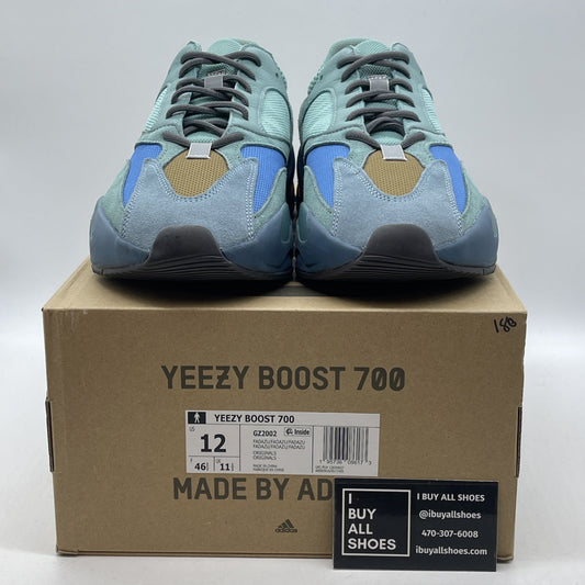 Size 12 - adidas Yeezy Boost 700 Faded Azure Blue Suede Leather (GZ2002)
