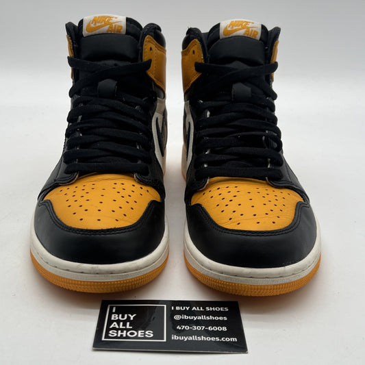 Size 9.5 - Air Jordan 1 Retro OG High Yellow Toe (555088-711)