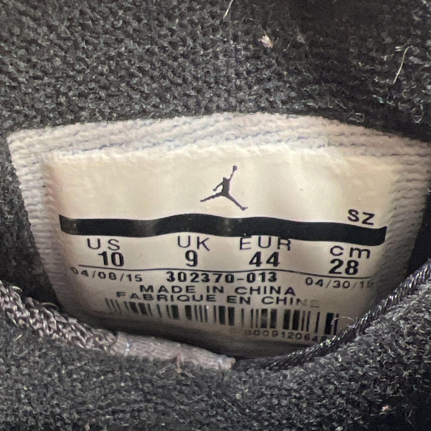 Size 10 - Air Jordan 9 Retro Anthracite (302370-013)