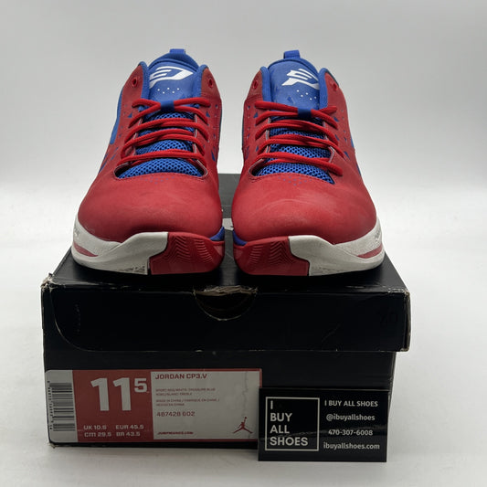 Size 11.5 - Jordan CP3.VI AE Sport Red Game Royal (487428-602)