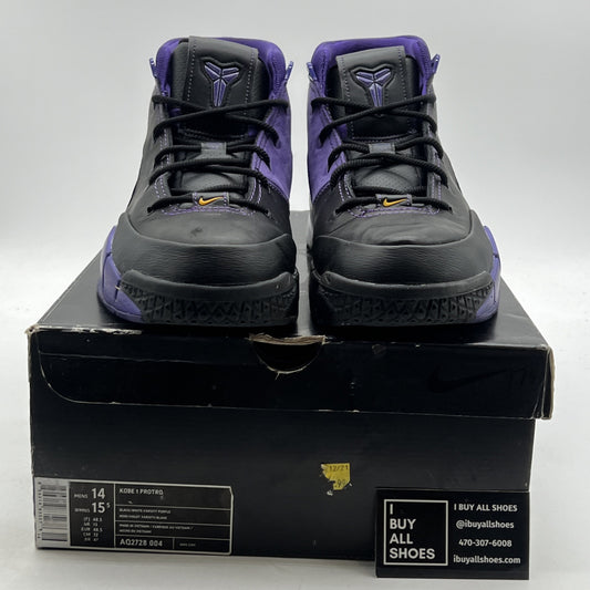Size 14 - Nike Zoom Kobe 1 Protro 2018 Black Out (AQ2728-004)