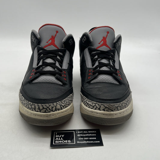 Size 13 - Air Jordan 3 Retro OG Mid Black Cement (854262-001)