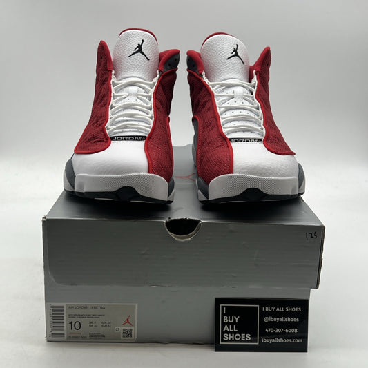 Size 10 - Air Jordan 13 Red/White - (DJ5982-600)