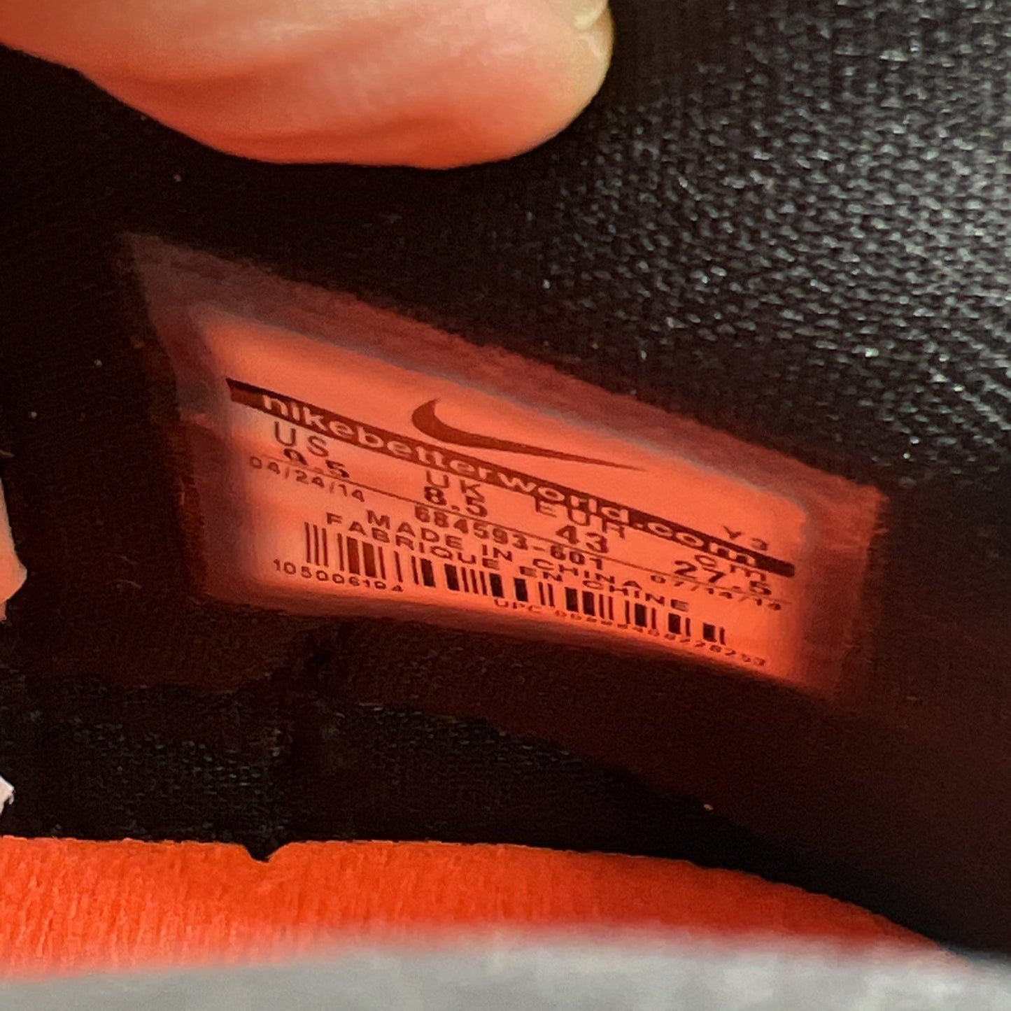 Size 9.5 - Nike LeBron 12 Heart Of A Lion (684593-601)