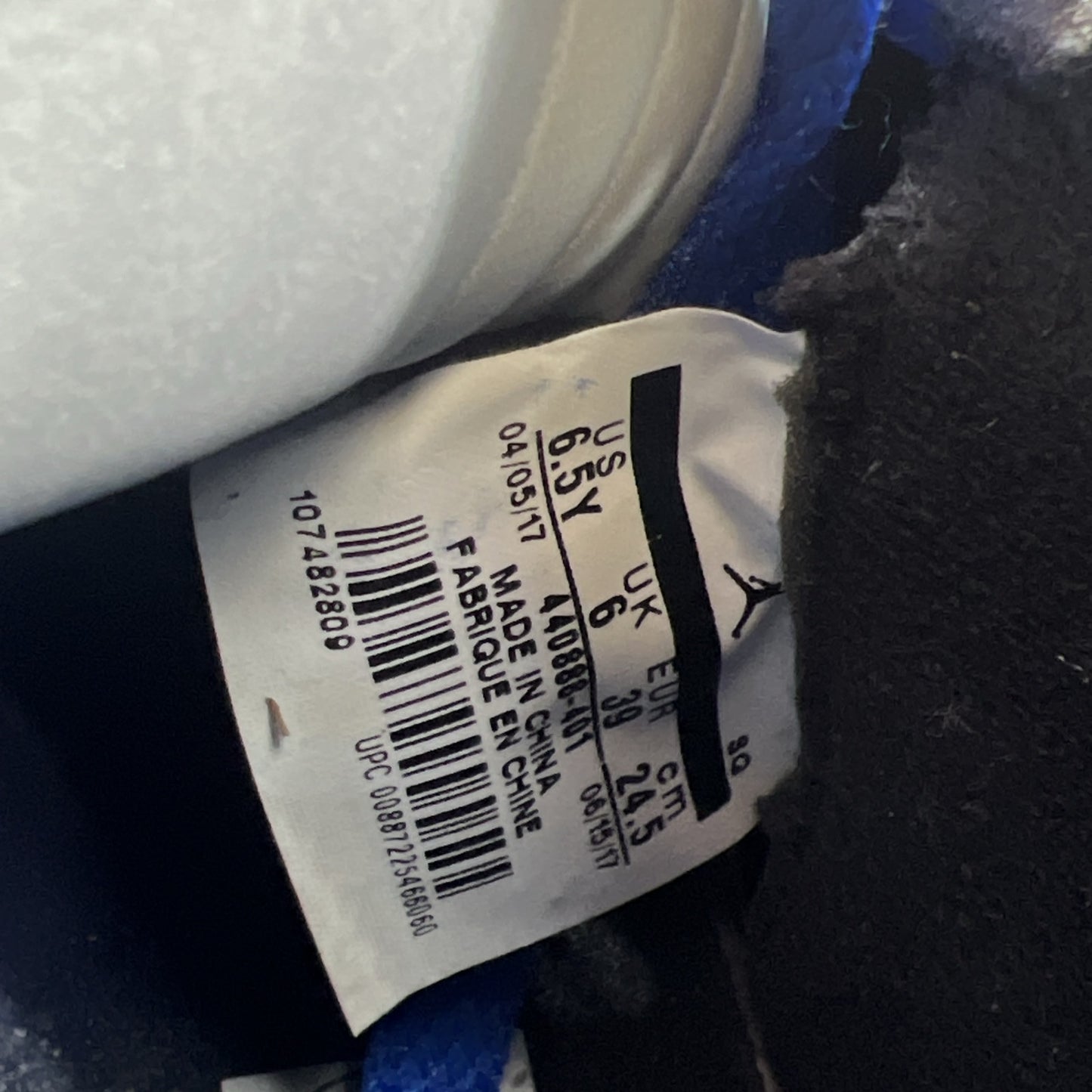Size 6.5 (GS) - Air Jordan 5 Retro Mid Blue Suede (440888-401)