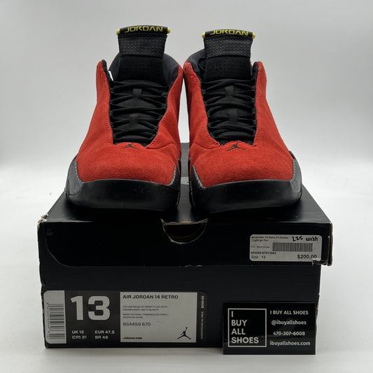 Size 13 - Air Jordan 14 Retro Ferrari (654459-670)