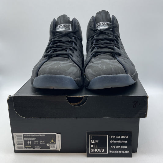 Size 11.5 - Jordan Jumpman Team 2 Black Camo Stains (819175-005)