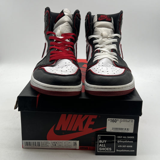 Size 14 - Air Jordan 1 Retro High OG Bloodline 2019 (555088-062)
