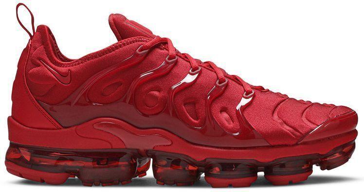 Size 11 - Nike Air VaporMax Plus Triple Red Suede Leather (CW6973-600)