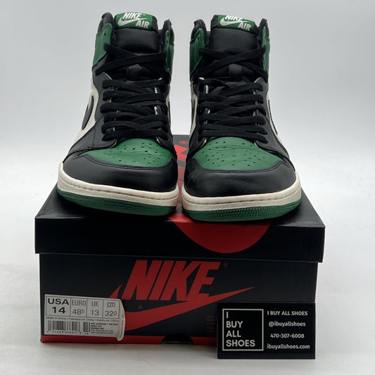 Size 14 - Air Jordan 1 Retro High OG Pine Green 2018 (555088-302)