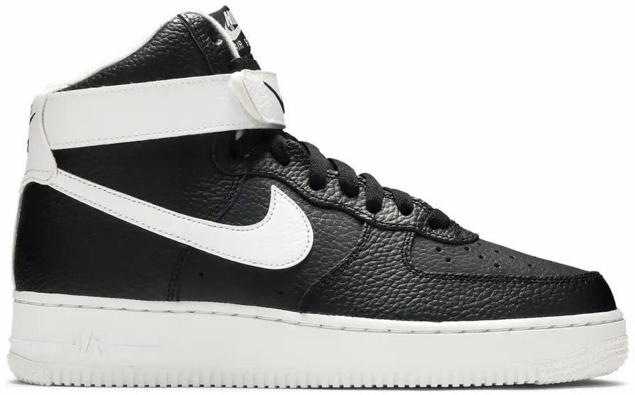 Size 11.5 - Nike Air Force 1 '07 High Black White (CT2303-002)