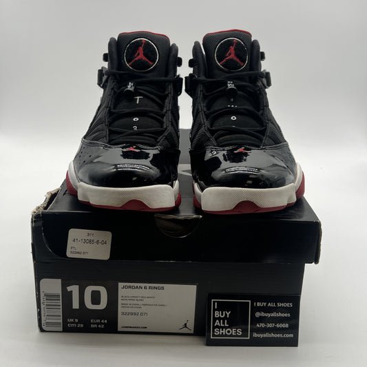 Size 10 - Air Jordan 6 Rings 2013 Bred (322992-071)