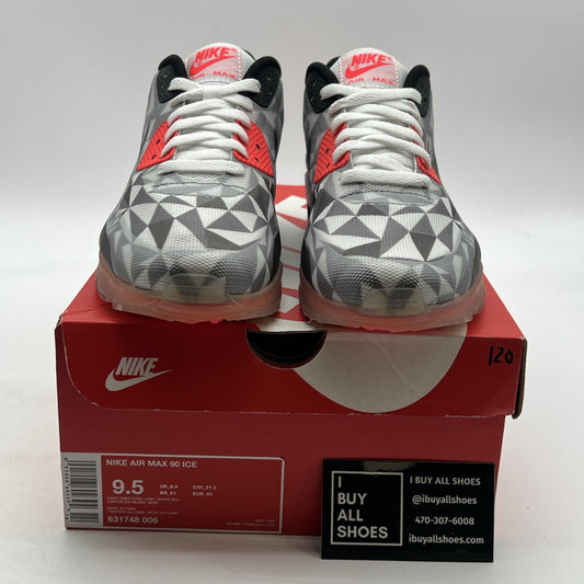 Size 9.5 - Nike Air Max 90 Ice Dark Grey (631748-006)