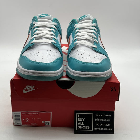 Size 12 - Nike Dunk Low Miami Dolphins (DV0833-102)
