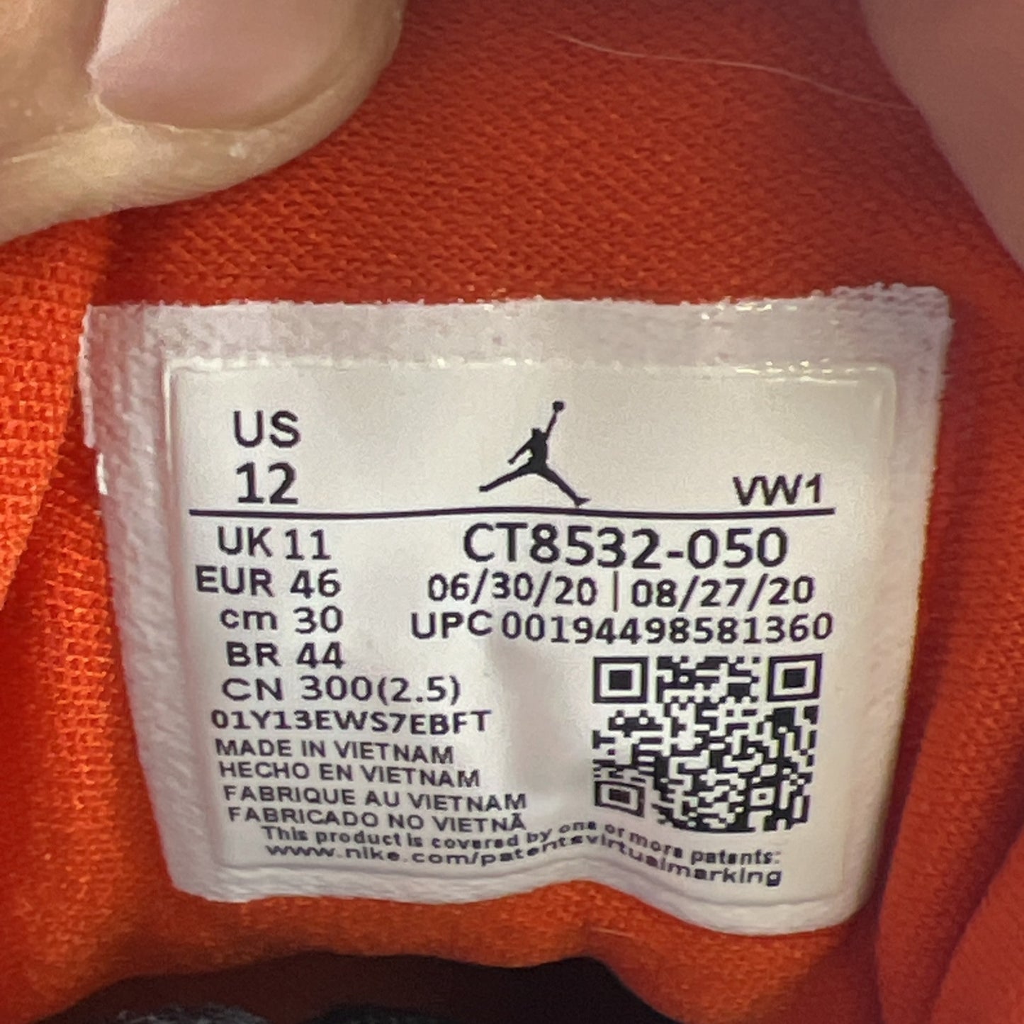 Size 12 - Air Jordan 3 Retro Court Purple (CT8532-050)