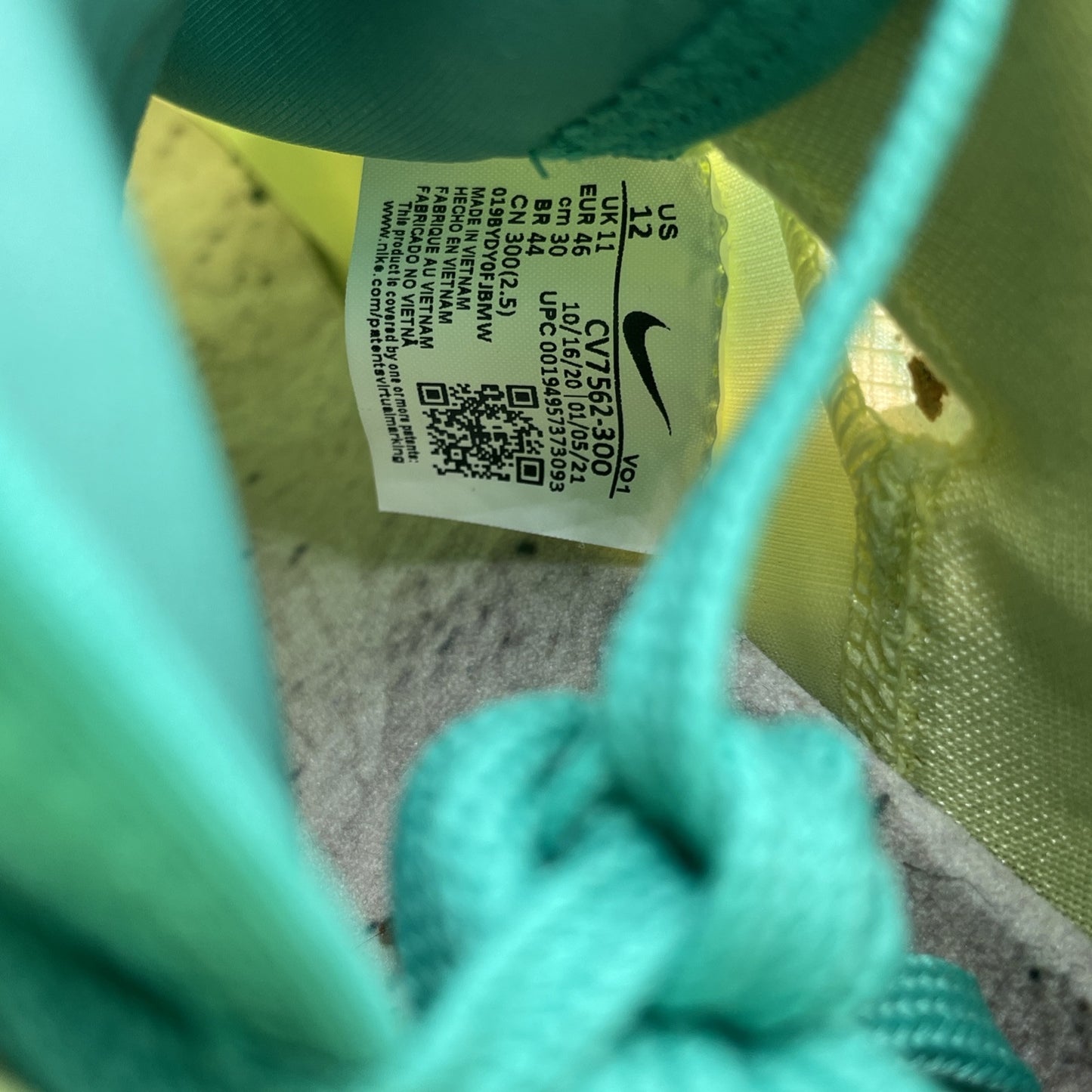 Size 12 - Nike LeBron 18 Low LeBronold Palmer Green Yellow (CV7562-300)
