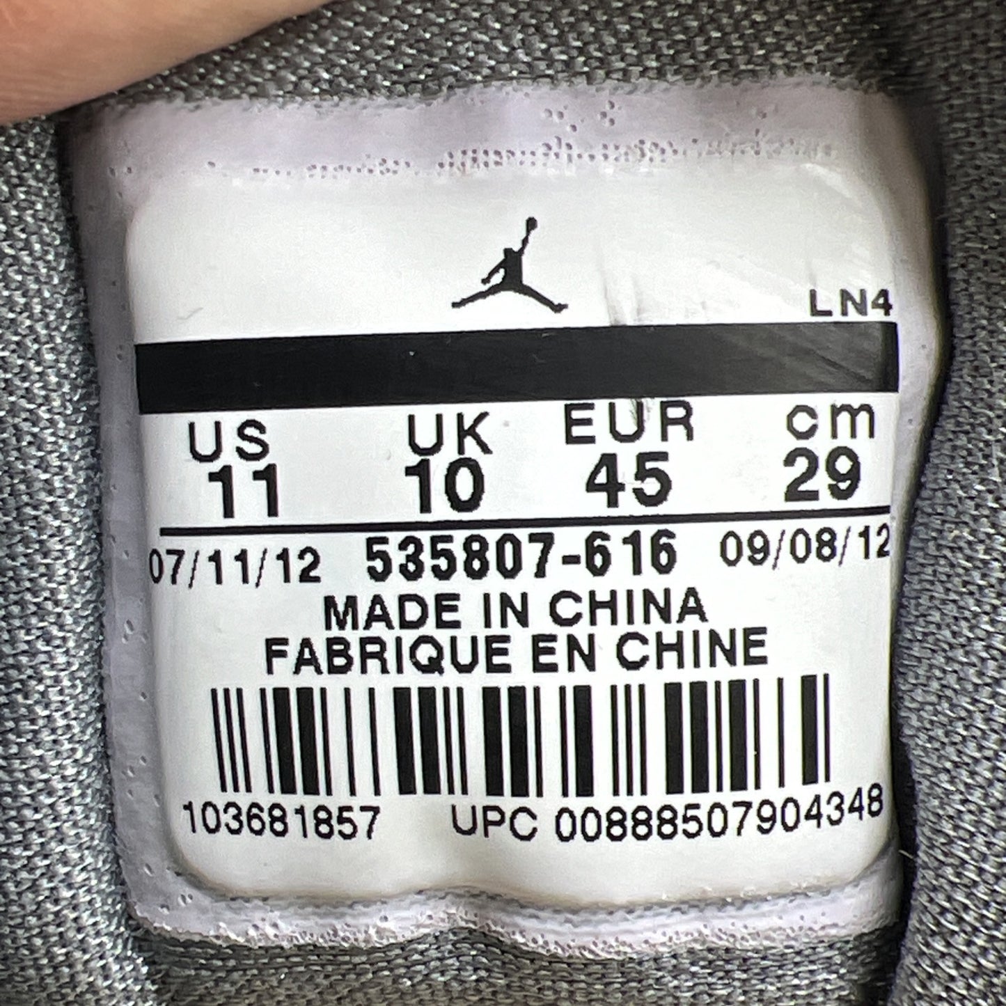 Size 11 - Jordan CP3.VI Sport Red (535807-616)