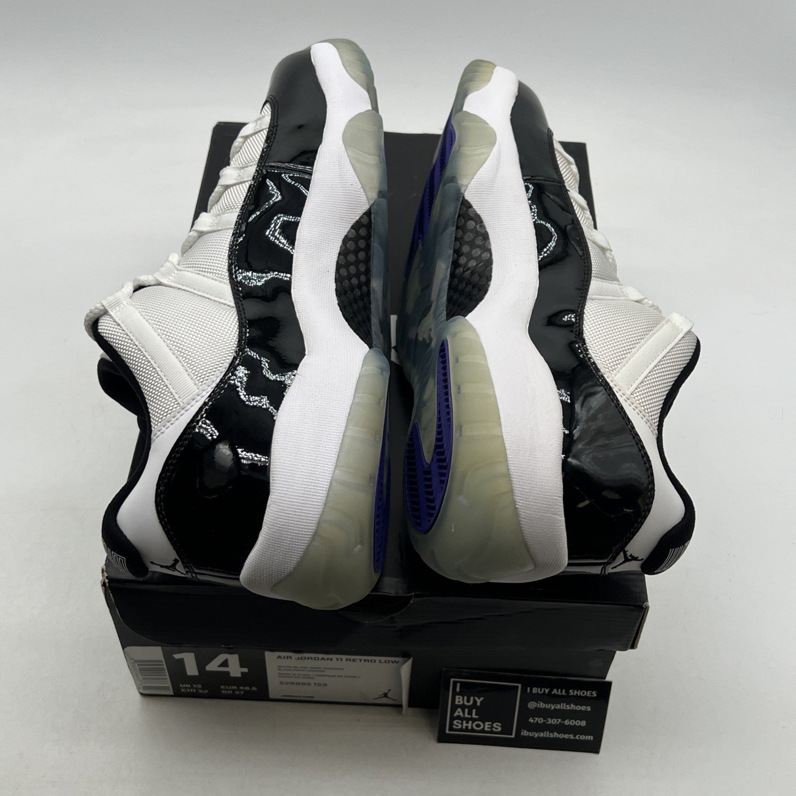 Size 14 - Air Jordan 11 Retro Low Concord (528895-153)