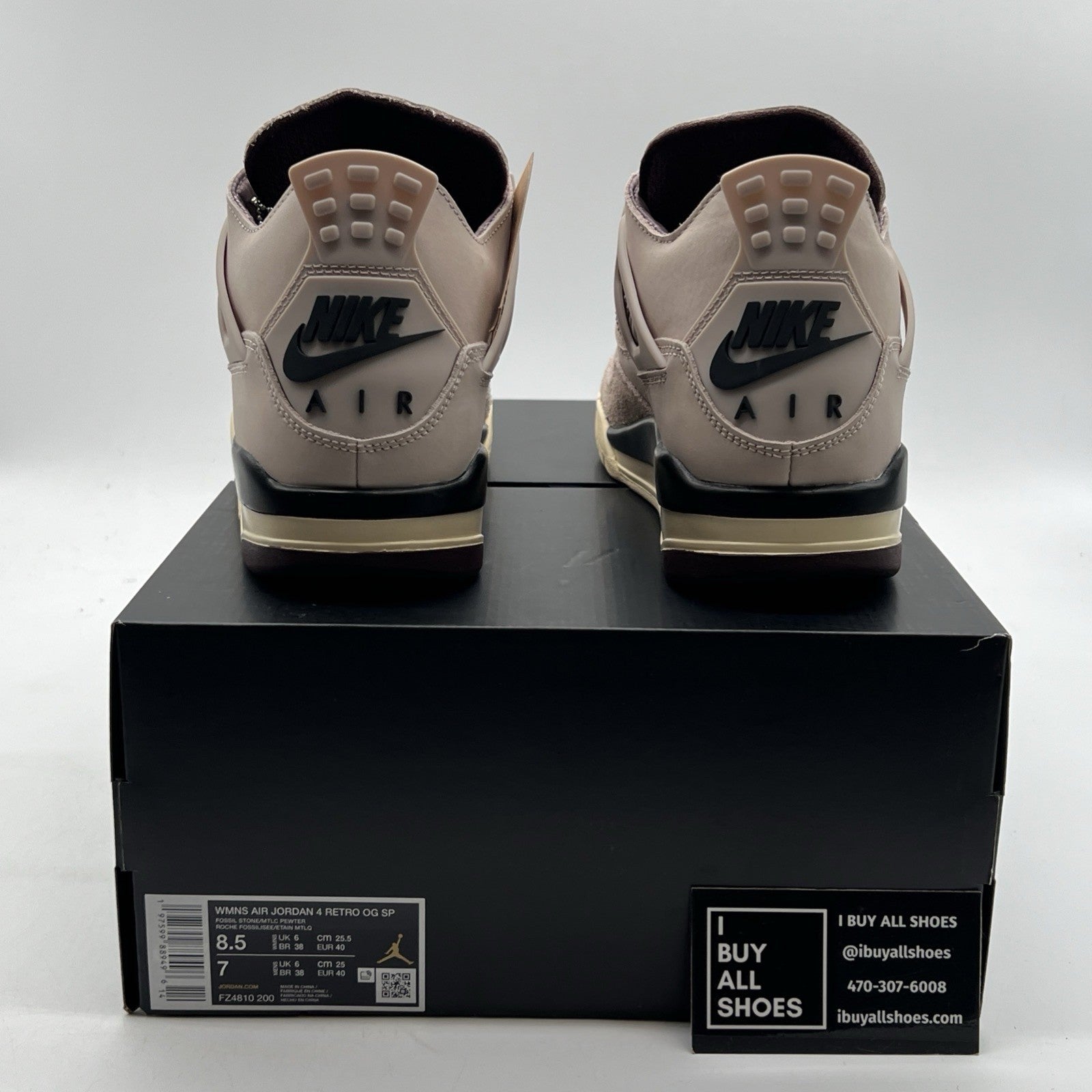 Size 8.5 - A Ma Maniére x Air Jordan 4 Retro While You Were Sleeping W