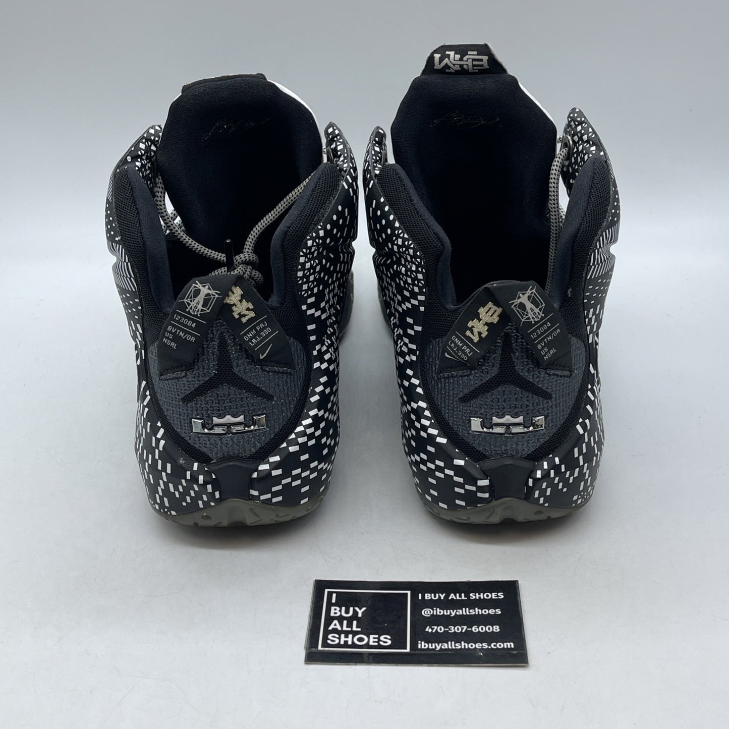 Size 14 - Nike LeBron 12 BHM (718825-001)