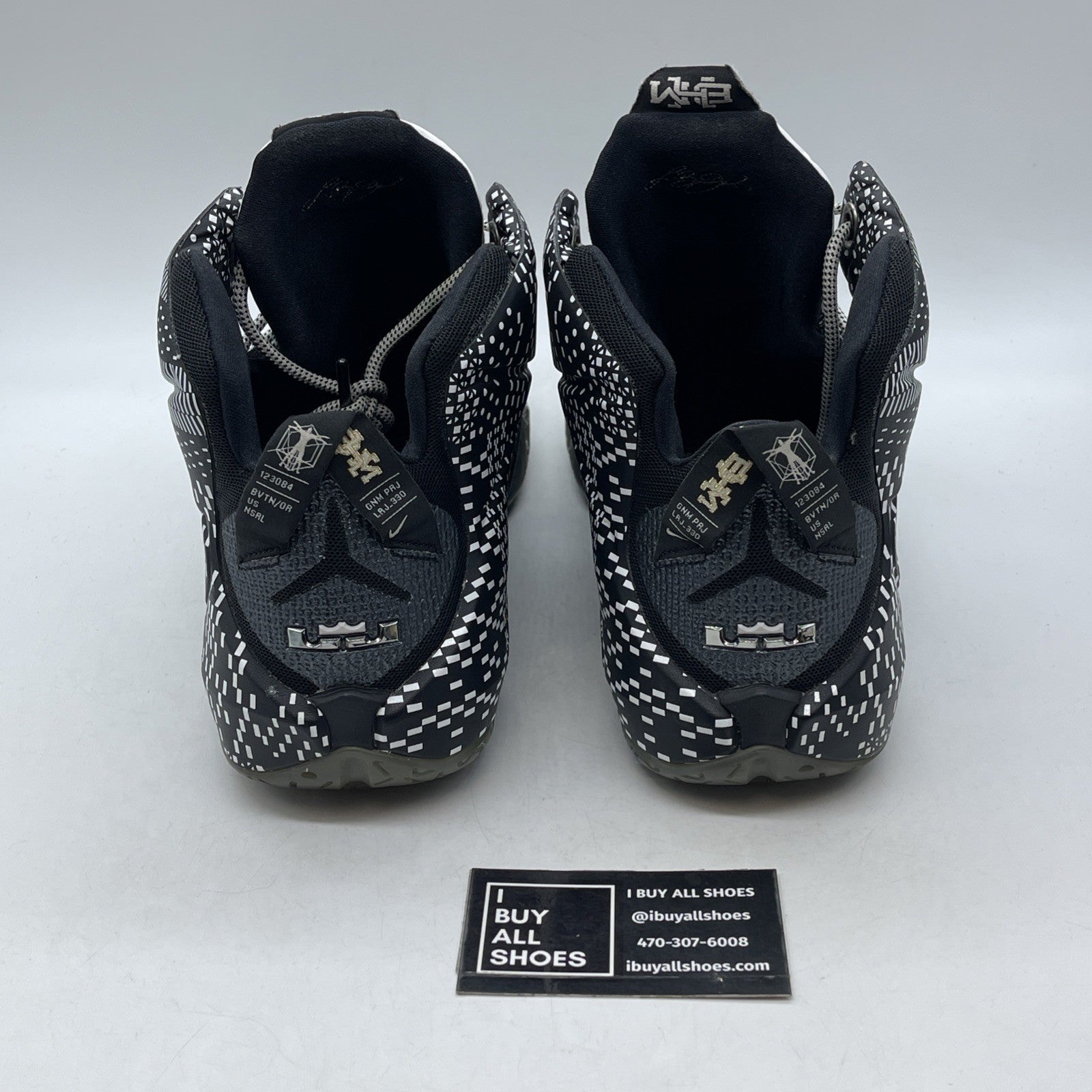 Size 14 - Nike LeBron 12 BHM (718825-001)
