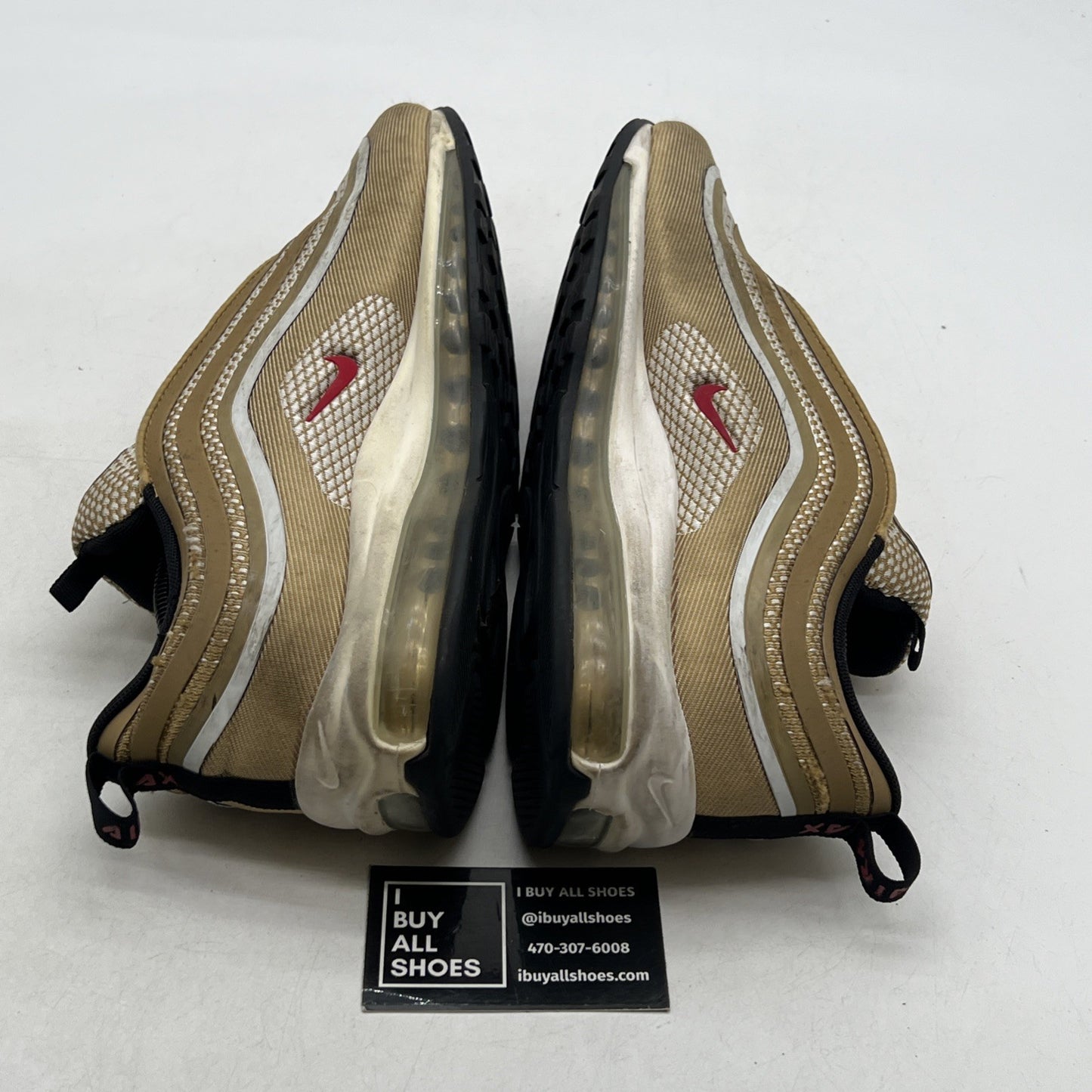 Size 11.5 - Nike Air Max 97 Ultra 17 Metallic Gold (918356-700)