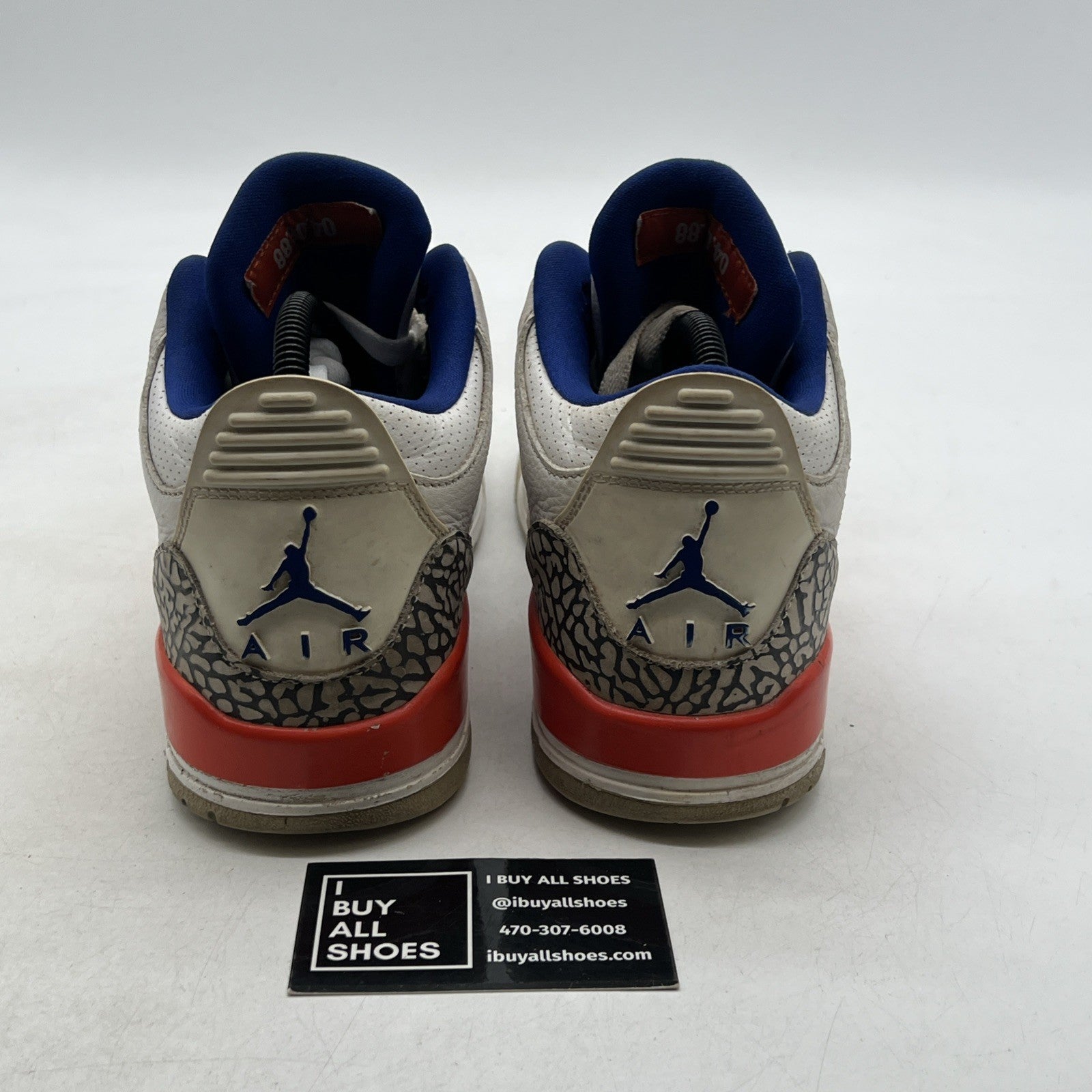 Size 8 - Air Jordan 3 Retro Knicks (136064-148)