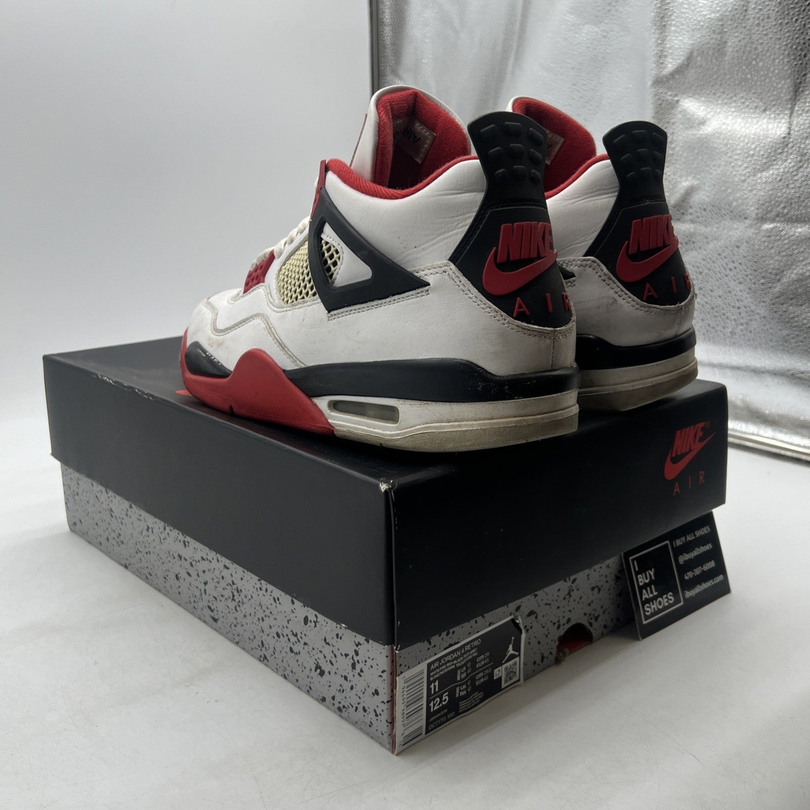 Size 11 - Air Jordan 4 Retro OG Mid Fire Red (DC7770-160)