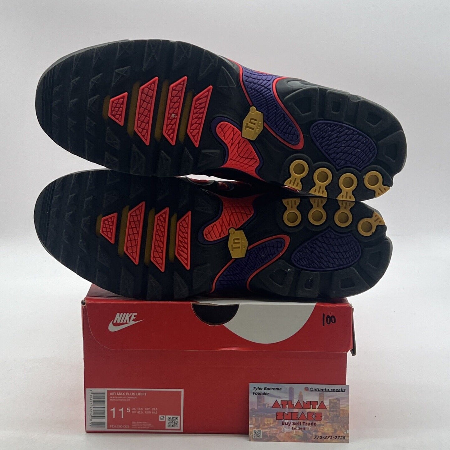 Size 11.5 - Nike Air Max Plus Drift All Day (FD4290-003)