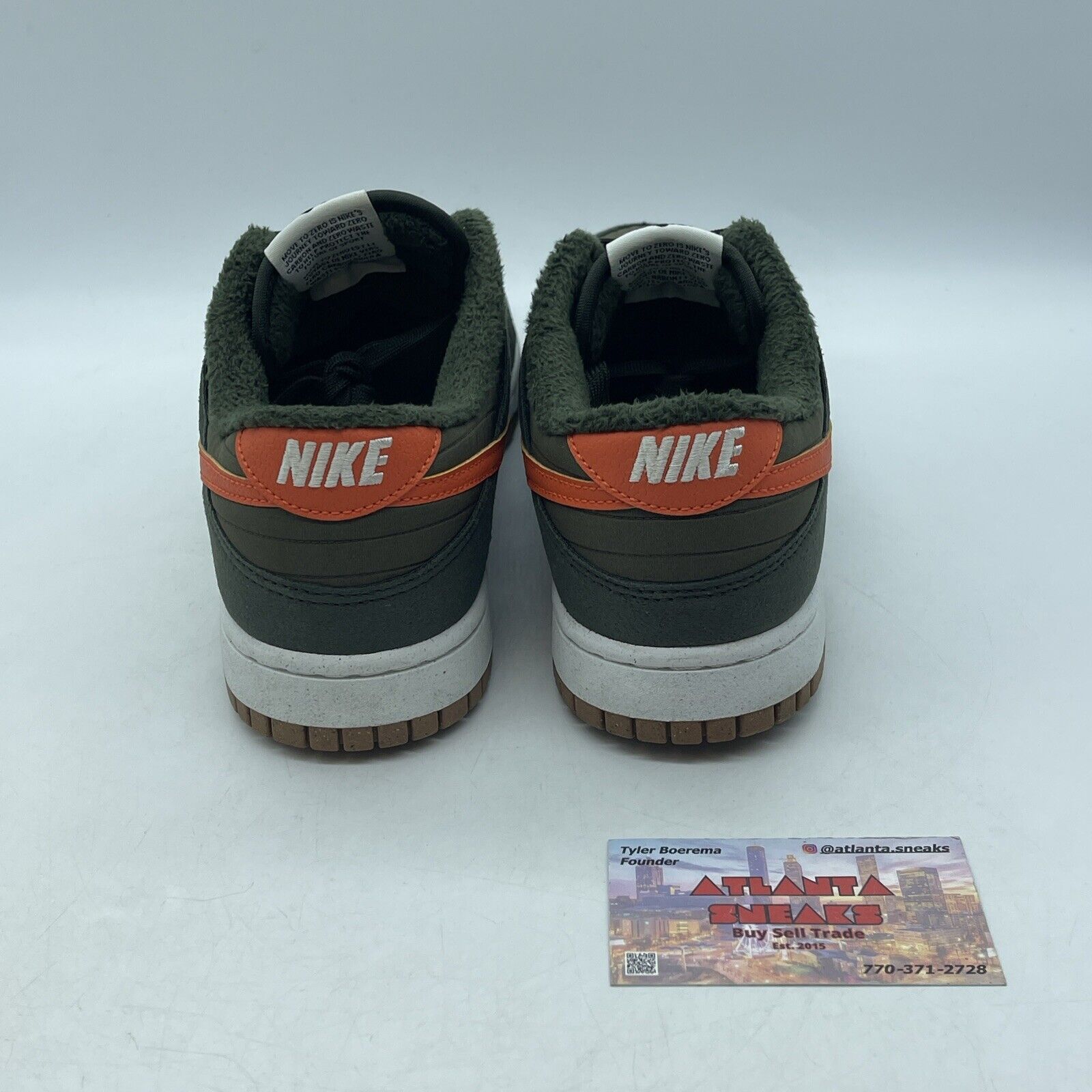 Size 9 - Nike Dunk Next Nature Low Toasty - Sequoia Green Orange (DD3358-300)