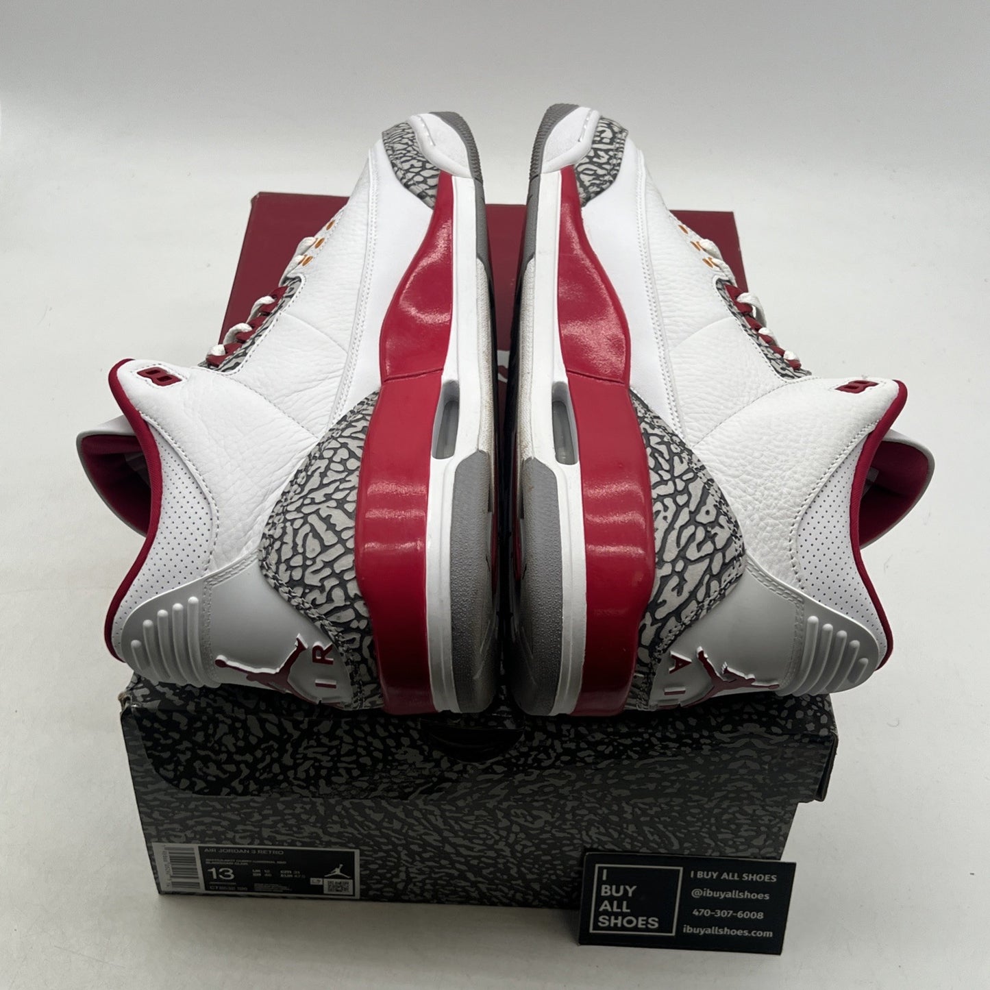 Size 13 - Air Jordan 3 Retro Mid Cardinal Red (CT8532-126)