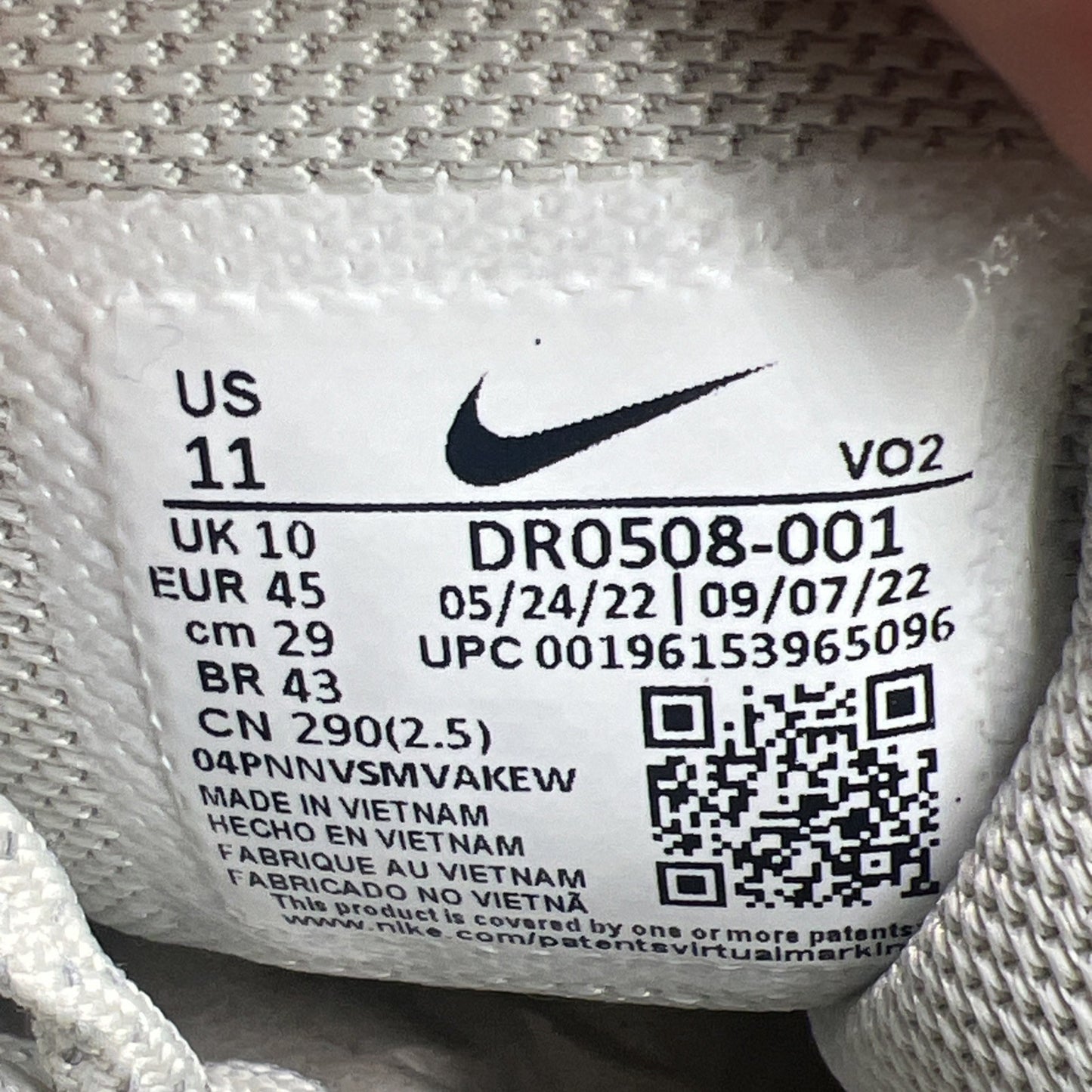 Size 11 - Nike NOCTA x Hot Step Air Terra Distant Regards Collection - Light