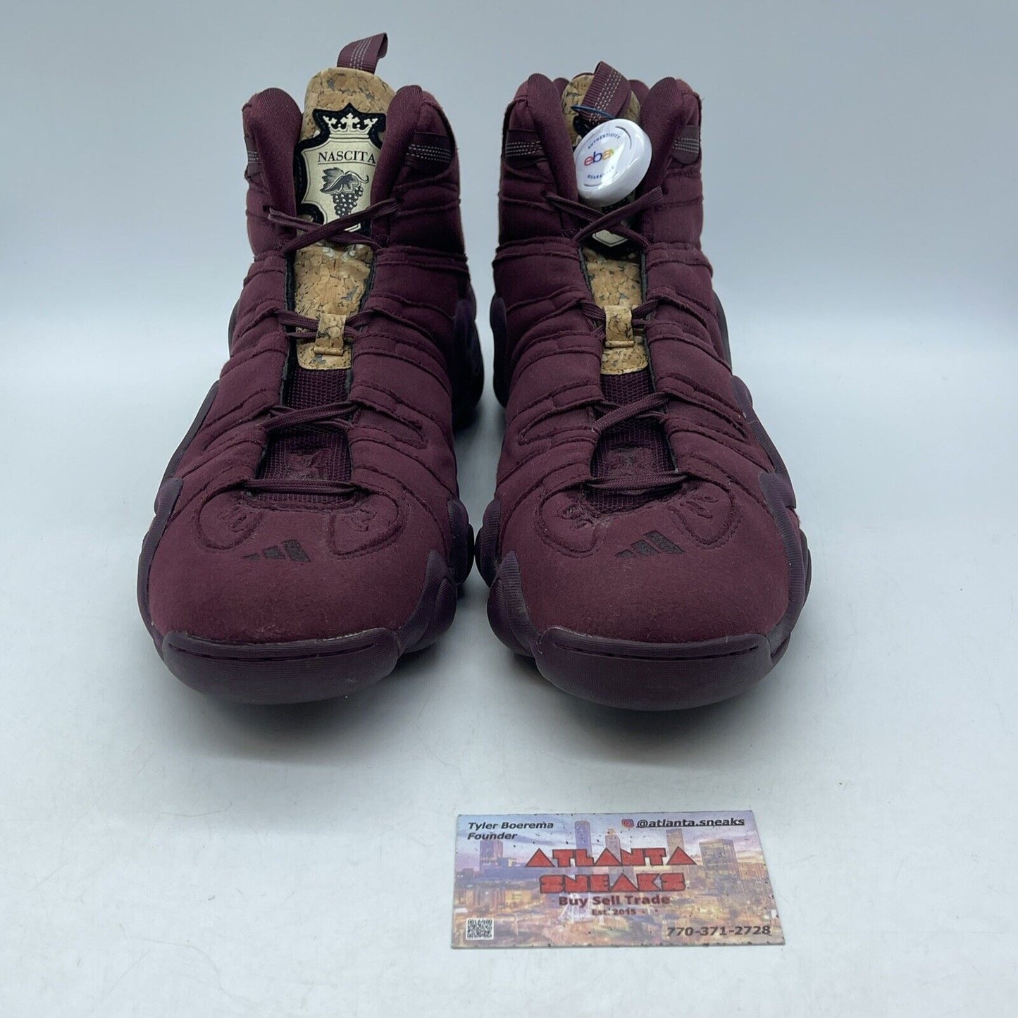 Size 12 - adidas Crazy 8 Kobe Vino Pack Burgundy Suede Leather (D70090)