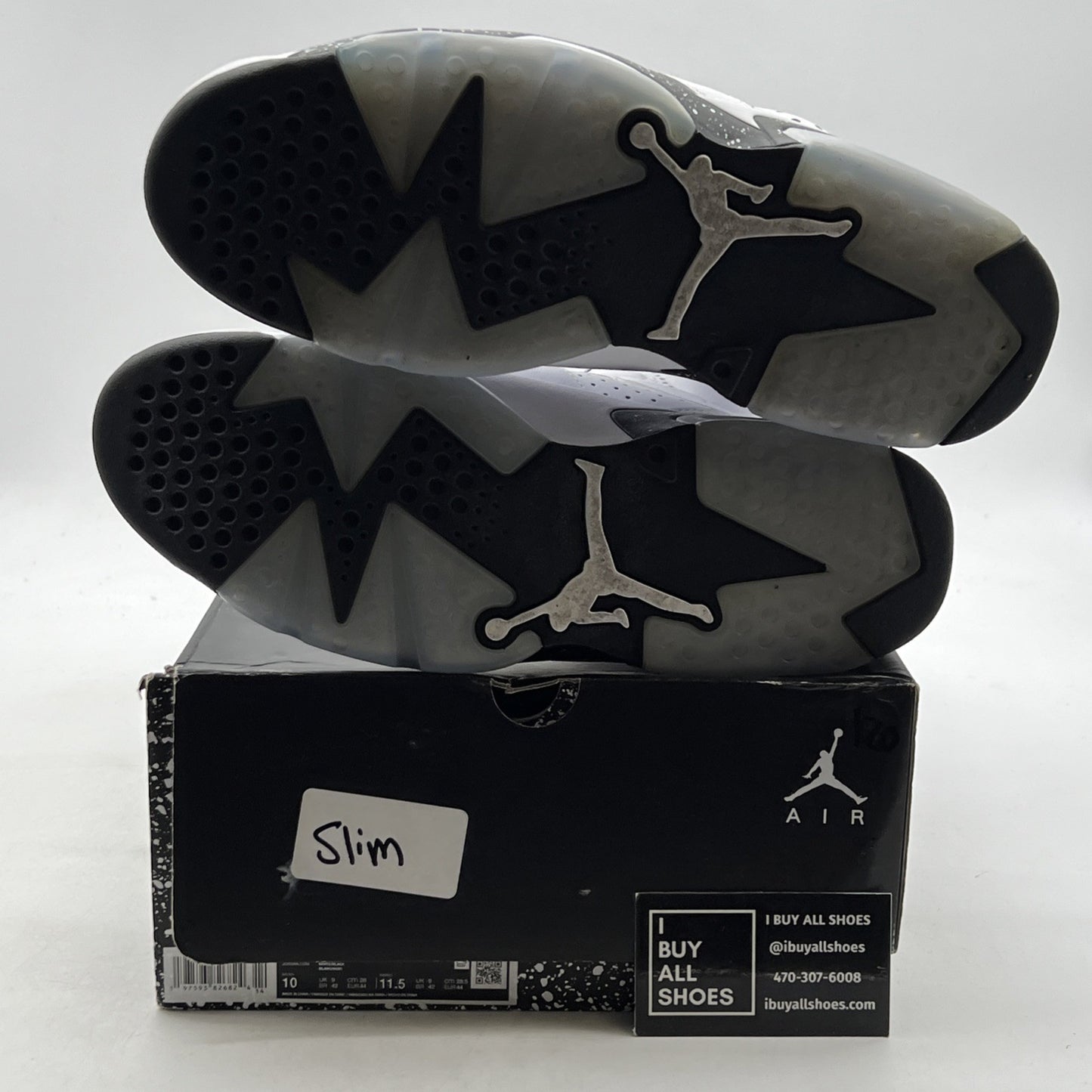 Size 10 - Air Jordan 6 Retro Reverse Oreo (CT8529-112)