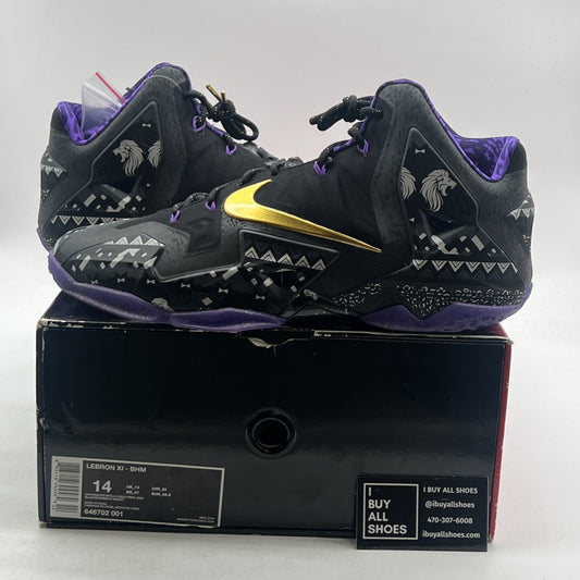 Size 14 - Nike LeBron 11 BHM - (646702-001)
